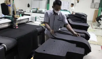 Factory Floor Mat Process